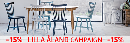 Link to -15% campaign on Lilla Åland chairs! Campaign runs from 03 to 20 of May, 2024.