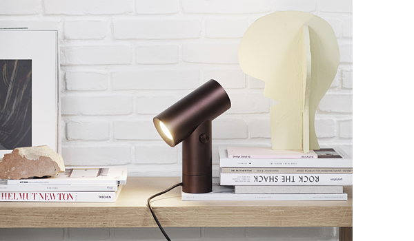 Beam, table lamp by Tom Chung / Muuto. Available in four colours.