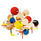 Bau, multi coloured hanging lamps by Vibeke Fonnesberg Schmidt / Normann Copenhagen