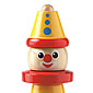 Stackable clown from Brio, Sweden