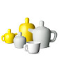 Bulky, tea set by Jonas Wagell / Muuto