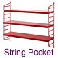 String Pocket, small shelf / String
