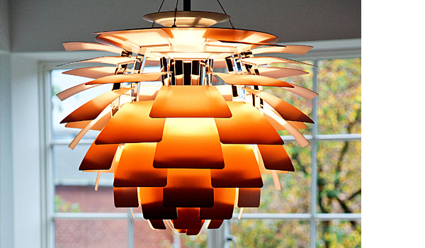 The Artichoke lamp by Poul Henningsen, a Scandinavian design classic by  Louis Poulsen! 
