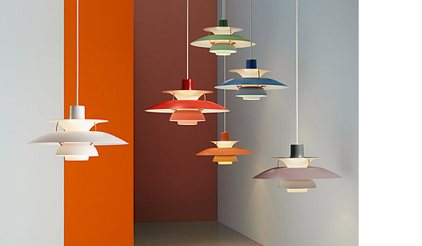 PH 5 - Suspended lights from Louis Poulsen